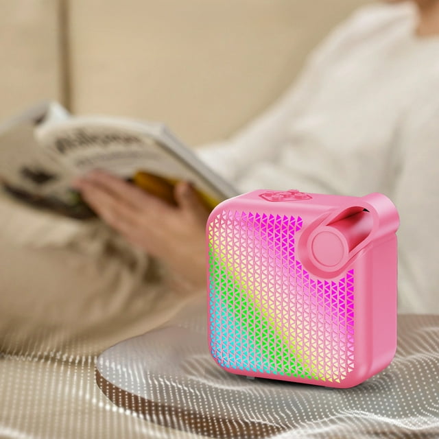 Altavoz Bluetooth, audio Bluetooth RGB colorido, batería alta, baja latencia, Bluetooth multifuncional, área amplia, efecto de sonido 5.3, altavoz Bluetooth de plástico.