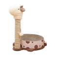 thumbnail image 2 of Poste rascador para gatos, cama Vertical, tablero rascador , antideslizante, estable, protección para muebles de salón para gatitos , Jirafa, 2 of 8