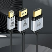 Thunderbolt 3, Usb-c To Dp Type-c Cable To Displayport 4k 60hz