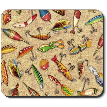 Art Plates Mouse Pad - Lures price history on PriceWatchPro