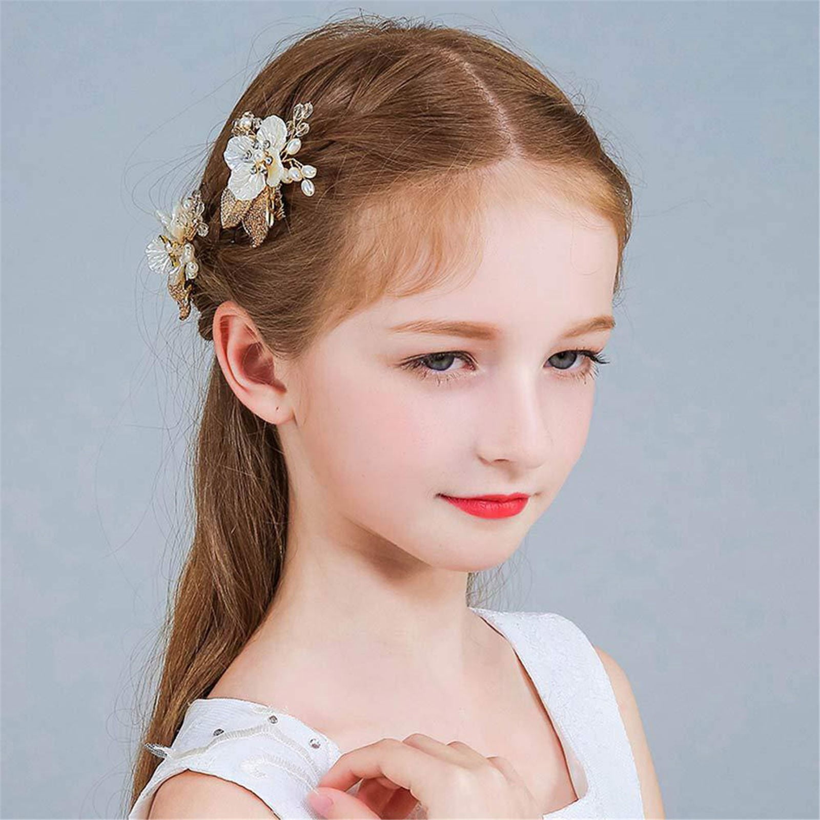 Hair Covering Clips Large No Bend Hair Clips Hair Clips for Toddlers Thin Hair Pearl Hair Barrettes for Thick Hair Hair Beads That Snap Star Hair Clip Snap Clip Hair Tail Hair Clips Bling