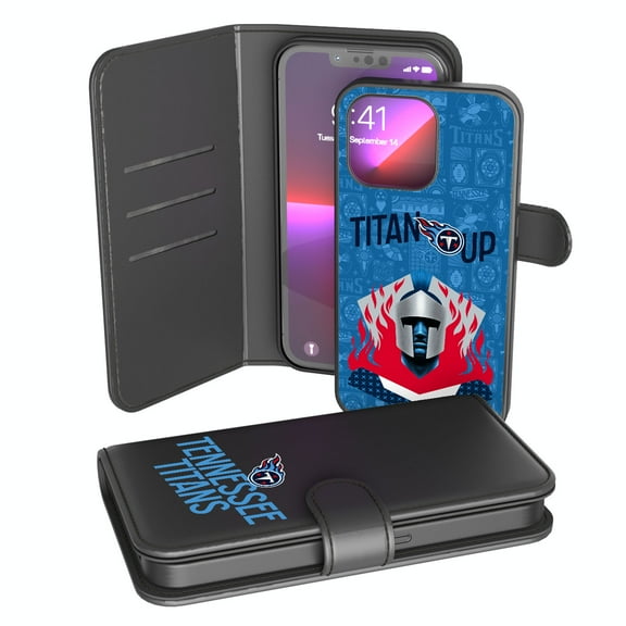 Keyscaper Black Tennessee Titans iPhone Wallet Case