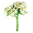 thumbnail image 2 of A Bunch of 12pcs Artificial Flower Stamens Pistils for DIY Wedding Flower Balls 8.5cm , White, 2 of 9