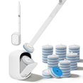 thumbnail image 1 of Limpiador de escobillas desechables JUDRDO para inodoros con 36 recambios, 1 of 7