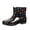 Multicolor, variant on Women Rubber Boots Wide Calf Rain Boots Matte Surface Waterproof PVC Rubber Rain Boot Mid Height Rain Shoes for Outdoor Gardening Work Walking