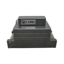 16X8inch Heat Shrink Tunnel Packaging Sealing Machine Thermal Shrink Wrap Machine Automatic PVC/POF Shrink Film Sealer 220V Mesh Type