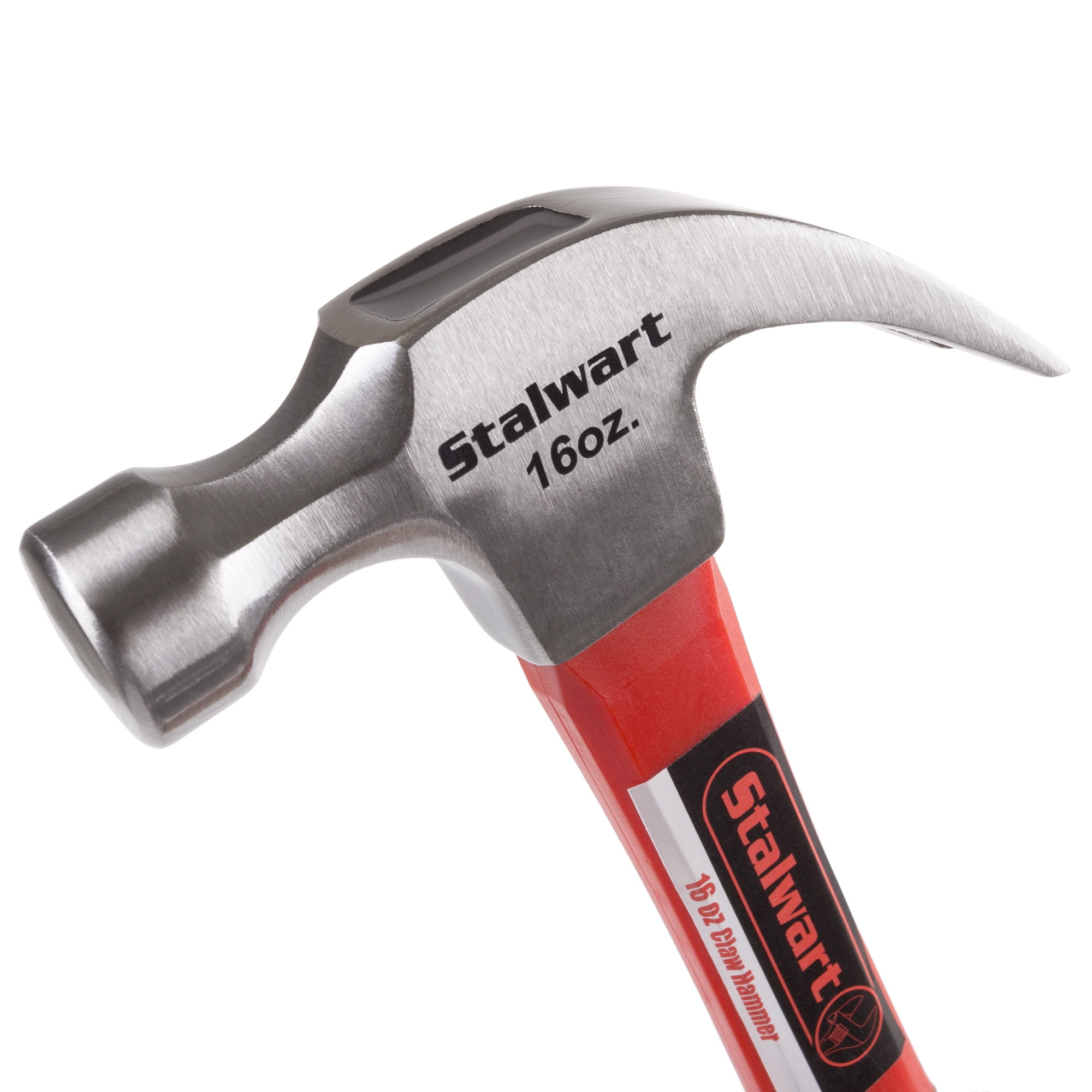 WORKPRO 16-oz Smooth Face Steel Head Wood Claw Hammer in the