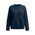 thumbnail image 4 of Enjoytime Crew Neck Sweatshirts Women Fall Fashion Long Sleeve Pullover Tops Loose Trendy Sweatshirt With Pocket, 4 of 6