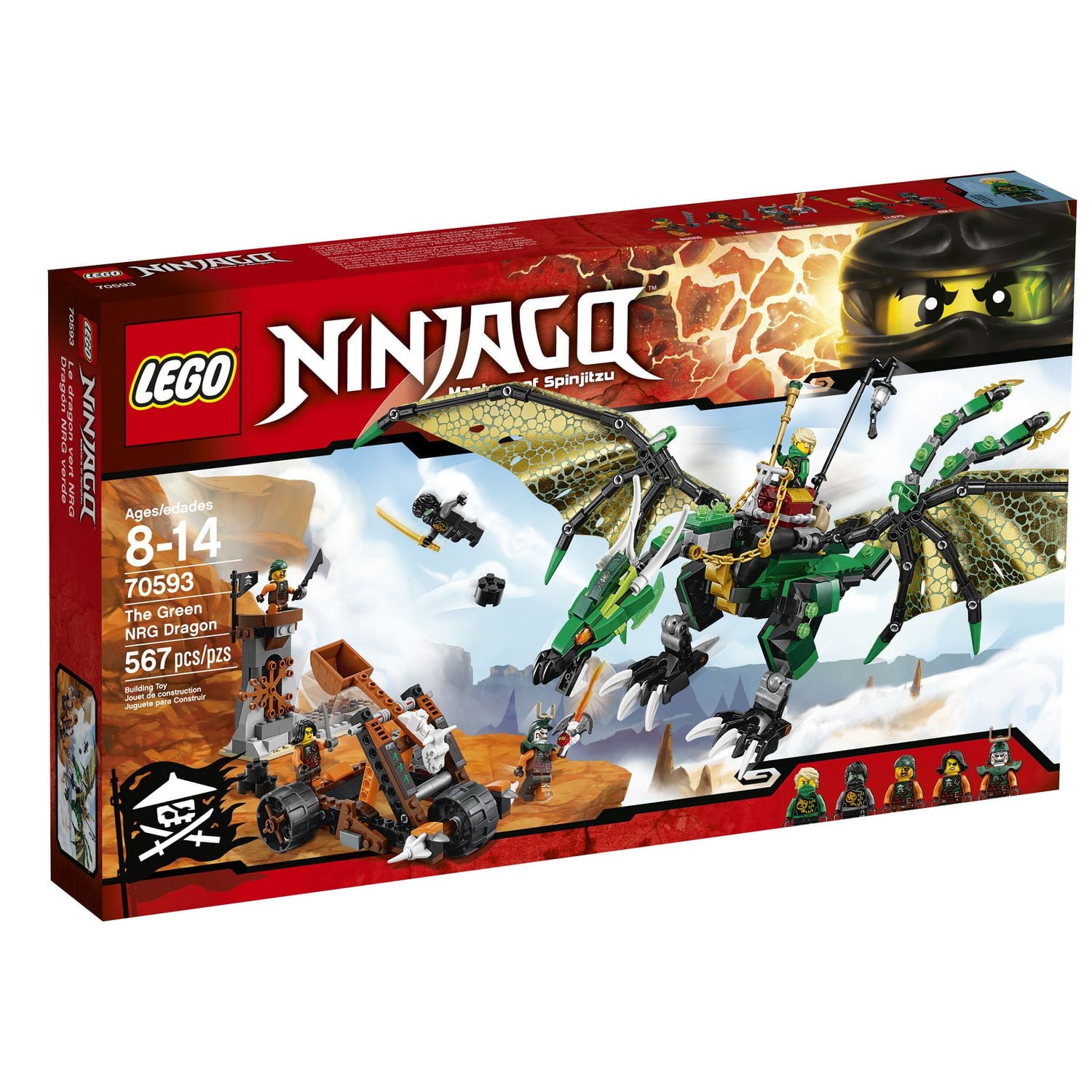 TDYです❁︎ LEGO® Ninjago - The Green Nrg Dragon (70593) - Walmart.ca