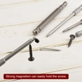 thumbnail image 5 of Uxcell 5Pcs Ball End Hex Head Wrench Screwdriver Bit H1.5 1/4" Hex Shank 4" Long Metric Magnetic S2 Steel, 5 of 6