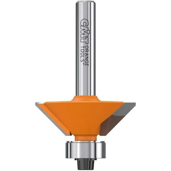 CMT 836.280.11 Chamfer Bit, 1/4-Inch Shank, 1-1/4-Inch Diameter, Carbide-Tipped