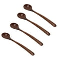 thumbnail image 2 of Cuchara de madera larga, 4 piezas Cuchara de madera Cuchara de madera para cocinar Cuchara de madera Logre más, 2 of 12