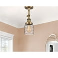thumbnail image 5 of Innovations Lighting 201F-14-5 Bell Semi-Flush Bell 5" Wide Semi-Flush Ceiling Fixture -, 5 of 5