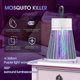 thumbnail image 2 of Bug zapper rechargeable mosquito and fly killer indoor light with hanging loop electric killing lamp portable usb led trap, 2 of 4