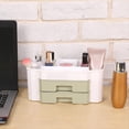 thumbnail image 2 of Organizador de Maquillaje Estuche de Cosméticos para Joyería Accesorios para el Cabello Producto de Belleza para el Cuidado Piel Organizador Caja Almacenamiento Maquillaje, Verde, 2 of 5