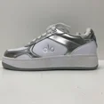 thumbnail image 1 of Alo Espadrilles Argent Blanc pour Femmes Taille 10.5, 1 of 6
