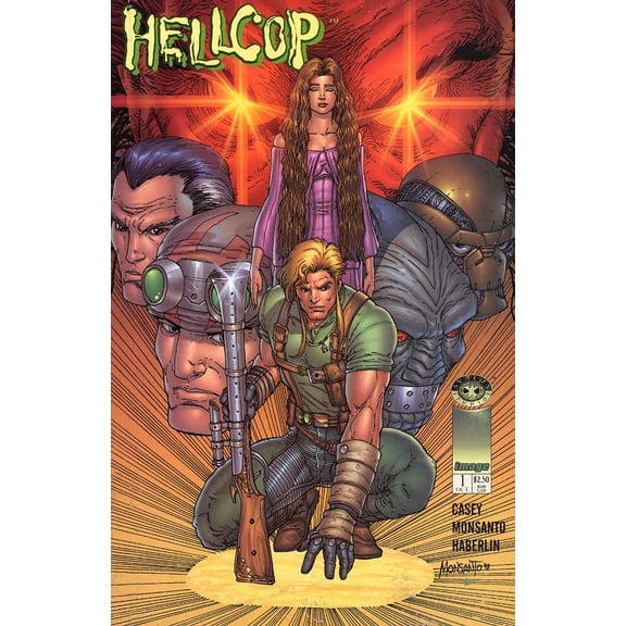 Hellcop #1A VF ; Image Comic Book