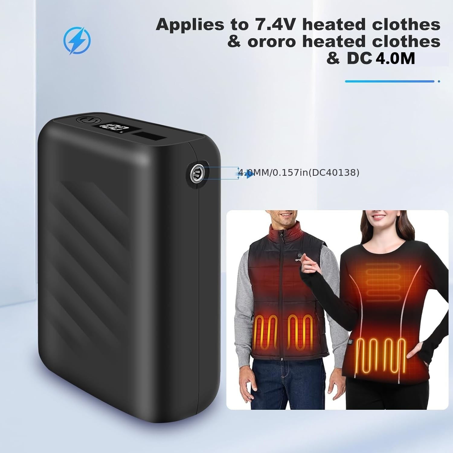 Shinefuture   20000 mAh Portable Power Pack, Overcharge Protection Battery  Pack