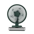 thumbnail image 1 of Amdohai Summer Shake Head Fan Digital Display Reminder USB Convenient Charging Ultra Silent Mini Desktop Fan, 1 of 8