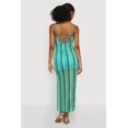 thumbnail image 3 of Women's Wavy Stripe Side Slit Maxi Dress, 3 of 3