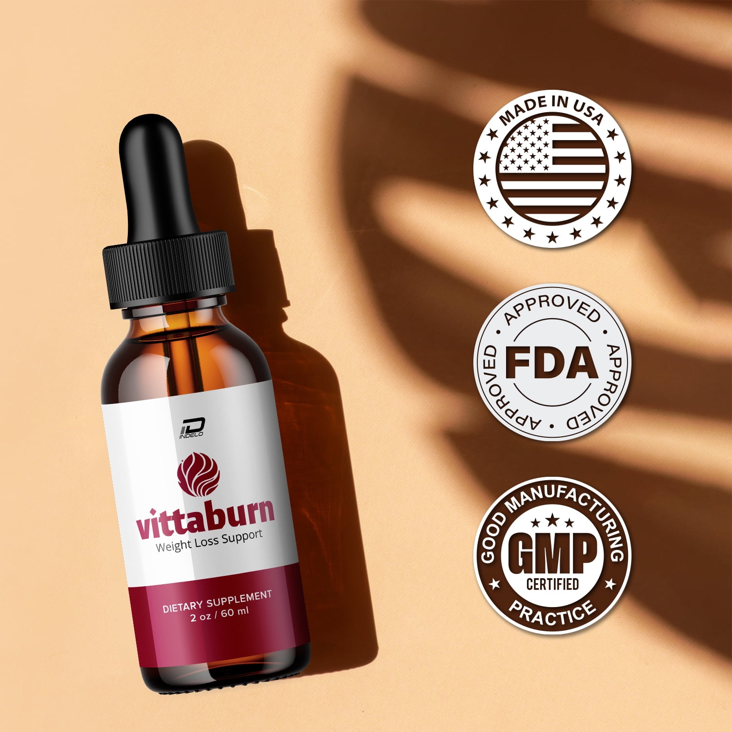 Vittaburn Review 2026 weight loss support supplement bottle