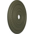 thumbnail image 3 of Ekena Millwork 25 3/8"OD x 3 3/8"ID x 1 3/8"P Cole Ceiling Medallion (Fits Canopies up to 9 1/8"), Hand-Painted Witch Hazel, 3 of 7