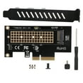 thumbnail image 2 of SK4 PCIE 3.0 X 4 NVMe Adapter Card, High Speed  Enhancement, Full Speed Design, No Stuck Or Delay, Convert NVMe M.2 SSD To PCIE, 2 of 8
