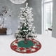 thumbnail image 5 of Decoración navideña, adornos navideños, regalos navideños, adornos navideños Falda para árbol de Navidad de 80 cm, falda estampada para árbol, decoración para el hogar, falda para árbol de Navidad, 5 of 8