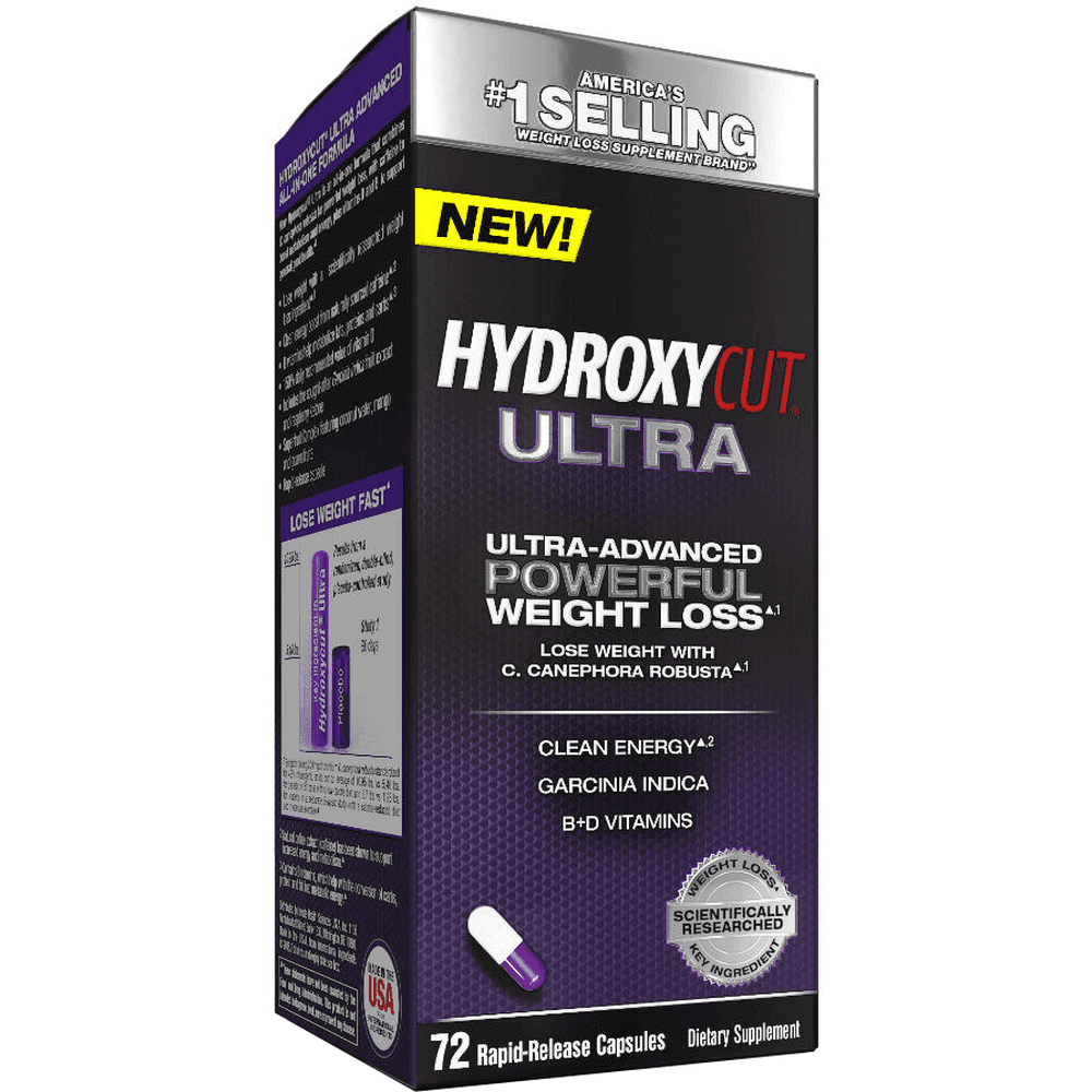 MuscleTech Hydroxycut Ultra 72 RapidRelease Capsules (Thermogenic