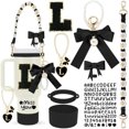 thumbnail image 1 of Genérico Juego de Accesorios para Tumblers Stanley - Set de 8 Piezas con Tapón de Pajita, Charm, Funda y Calcomanías - liza tu Vaso, 1 of 4