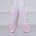 thumbnail image 5 of Celivon Girls Ballet Shoes Satin Dance Shoe Split-Sole Soft Leather Sole For Children And Adults, 5 of 9