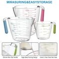 thumbnail image 2 of Square 14-Piece Measuring Cups and Spoons Set, Nesting Stainless Steel Measuring Cups Spoons with Plastic Measuring Cup for Dry and Liquid Ingredients, Kitchen Cooking & Baking Gadgets, 2 of 6