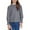 Gray#2, variant on Girls Long Sleeve Solid Color Loose Tunic Tops Cute Crewnecks Dressy Casual Blouses Clothes Round Neck T Shirts for Spring Summer(Black,7 Years)