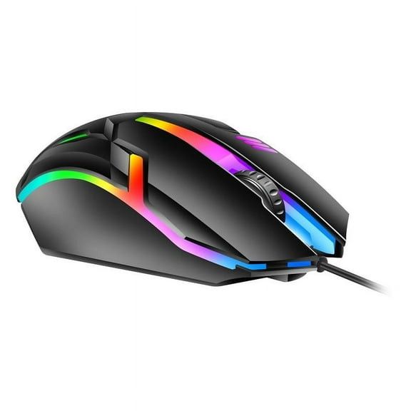 KDJ High-performance USB Wired Gaming Mouse with 1600DPI, LED Optical