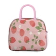 thumbnail image 2 of Insulated Lunch Tote Lunch Box for Women Men,Strawberry (109)-new_28 Reusable Insulated Lunch Tote Small Leakproof Cute Lunch Cooler with for Work Picnic Camping, 2 of 7