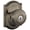 Grey, variant on Schlage F51AGEO716CAM Georgian Keyed Entry Door Knob Set - Bronze