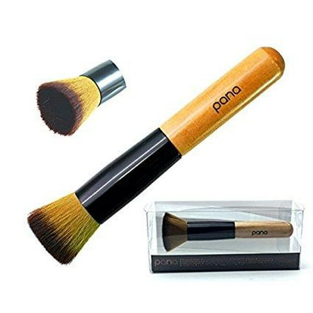 Pana Flat Top Kabuki Blending Makeup Brush (Best Flat Top Brush)