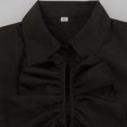 thumbnail image 6 of Graphic Tees for Boys Renaissant Lace Up Classical Tops Trendy, 6 of 7