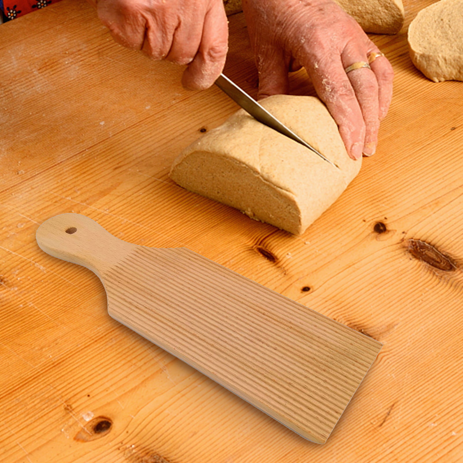Board Set for Rolling Dough Paddles Noodles Wooden Butter Table Popsicles  Make Non-stick Authentic Homemade