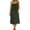 Army Green, variant on BOOMNY Women's Backless Cami Dress Spaghetti Strap Cami Lounge House Dresses Flowy Beach Summer Maxi Sundress