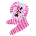 thumbnail image 4 of Automne Fille Enfants Pyjamas en Coton Mickey Minnie Dessin Animé Vêtements de Nuit Ensemble de Pyjamas à Manches Longues, 4 of 5