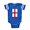 Royal Blue, variant on CafePress - England_B - Cute Infant Baby Football Bodysuit