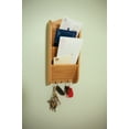 thumbnail image 2 of Fox Run Wooden Letter and Key Rack, 3" x 6.25" x 6.25", 2 of 5