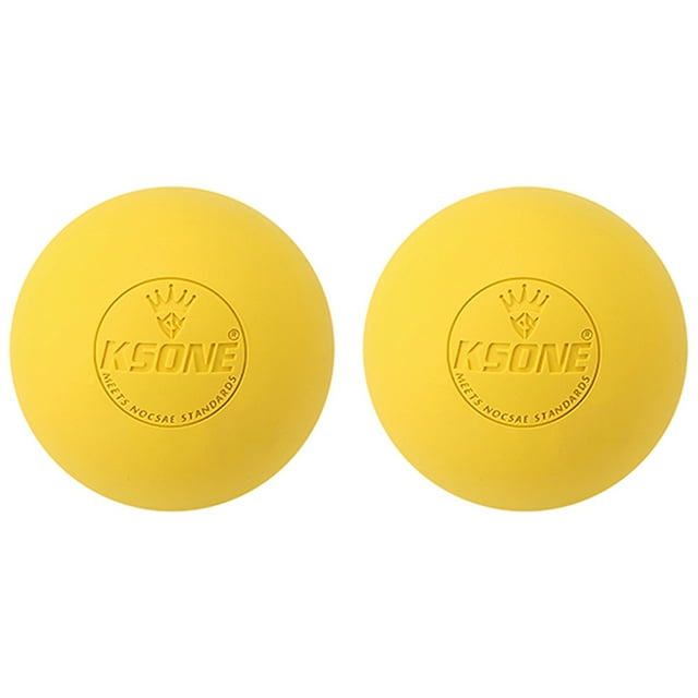 2X Bola de Masaje Bola de Fascia de 6,3 cm Bola de Bola Portátil de la Fisioterapia Del Alivio Del Dolor de la Relajación Muscular Del Yoga 1
