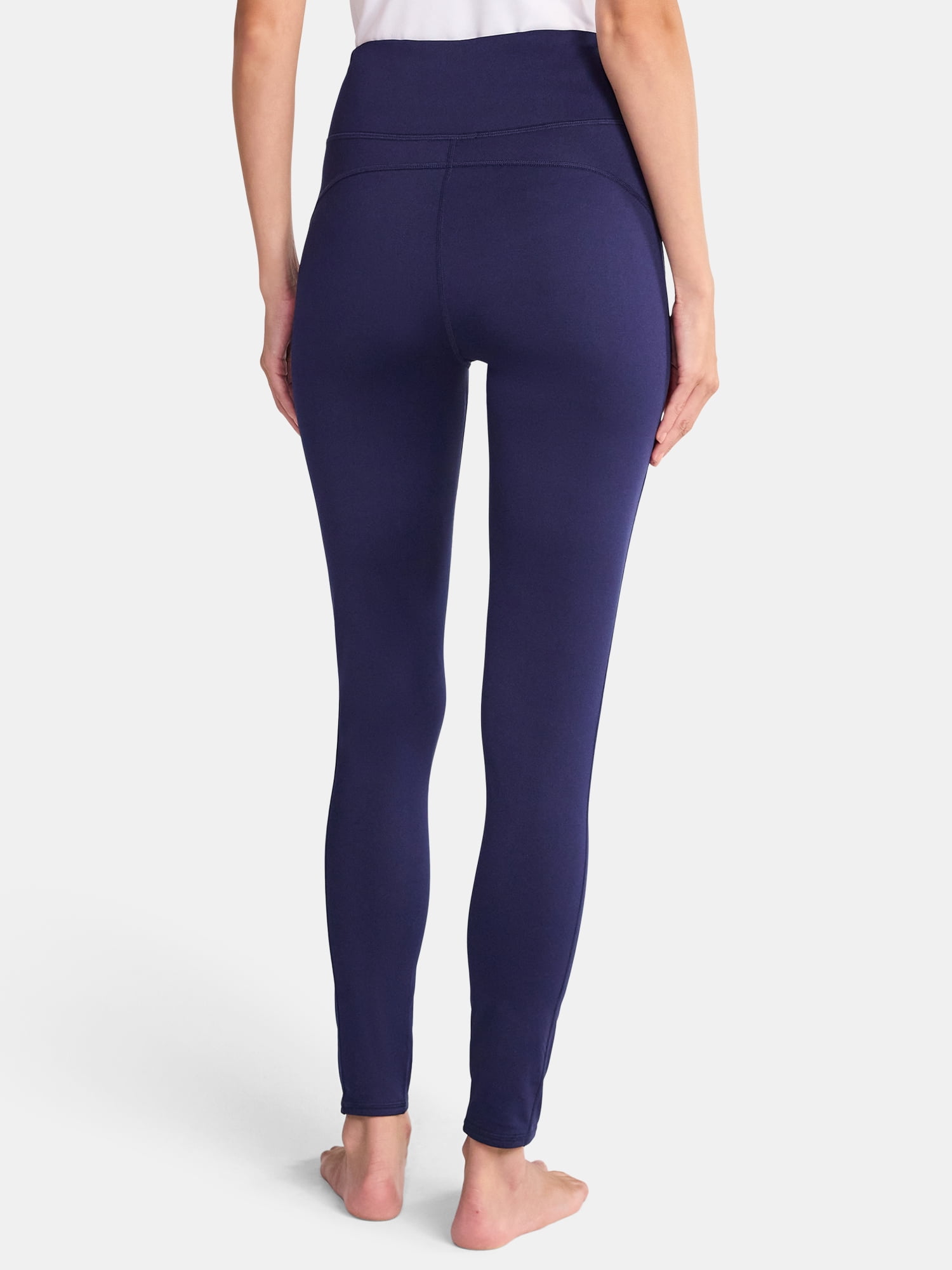 ClimateRight by Cuddl Duds Women's Warm Plush Warmth Base Layer Leggings, Sizes XS to 4X