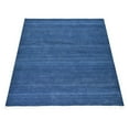 thumbnail image 2 of Rugsotic Carpets Eco-Friendly Woven Hand Woven Kilim Flat Weave Blue Solid Area Rug, 5'x8' Rectangle, Antimicrobial, 2 of 9