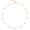 White, variant on Beaded Gemstone Necklace for Women: Natural Healing Crystal Necklaces for Stress Relief - Boho Bead Choker Handmade Jewelry for Summer Beach Best Birthday Christmas Gifts for Her