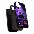 thumbnail image 3 of Halloween Spooky Haunted House Pumpkin Design Protective Case for Teens Adults Compatible with iPhone 11/12/13/14/15/16 (Pro Max/Plus), 3 of 9
