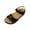 Black, variant on MLCDZ Orthopedic Sandals for Women,Women Walking Slippers with Arch Support Wedge Sandals Summer Dressy Open Toe Ankle Strap Platform Casual Slip on Sandals Beach Dress Comfortable Shoes Khaki 37