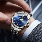 Stainless Steel Watches Waterproof Luminous Business Men Watch Casual Quartz Wristwatch